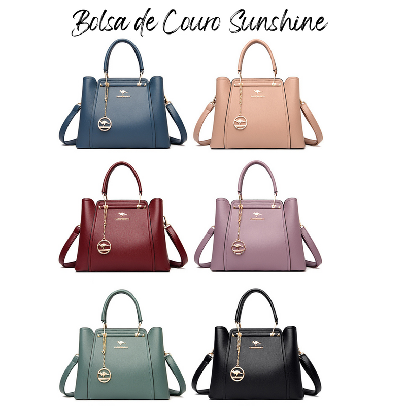 Bolsa de Couro Sunshine