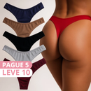 Calcinha Fio Dental em Algodão (Pague 5 Leve 10)