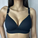 Sutiã Top Fitness com Bojo Alças Reguláveis 100% Algodão