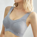 Sutiã Top Confort Sem Costura Detalhe em Renda (COMPRE 1 LEVE 3)