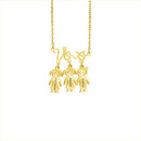 Colar Amor de Avó - Vovó + Netinhos - Personalizável