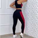 Conjunto Calça Legging Suplex Cós Alto + Top com Bojo