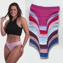 Calcinha Tanga Algodão Cotton Cós Largo (Pague 5 Leve 10)