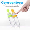 Papa Baby - Mamadeira Colher 2 em 1 Dosadora de Silicone