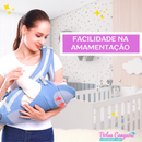 Cangubaby - Bolsa Canguru Bebê 4 em 1