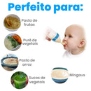 Papa Baby - Mamadeira Colher 2 em 1 Dosadora de Silicone