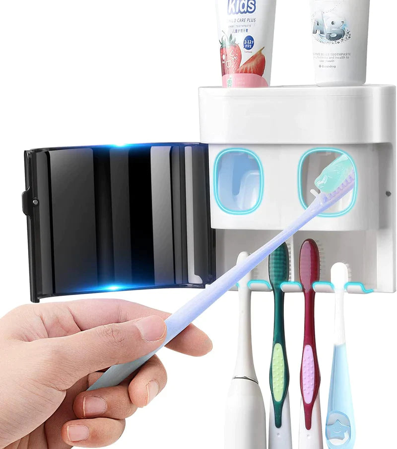 Dispenser de Escovas e Creme dental