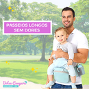 Cangubaby - Bolsa Canguru Bebê 4 em 1