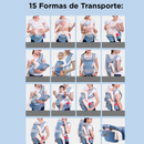 Cangubaby - Bolsa Canguru Bebê 4 em 1