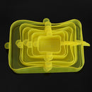 Kit com 6 Tampas de Silicone