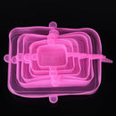 Kit com 6 Tampas de Silicone