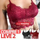 Sutiã de Renda Ballet Com Bojo Removível (PAGUE 1 LEVE 2)