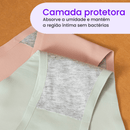 Calcinha Feminix Comfort™ - Microfibra e Corte a Laser - Pague 5 e Leve 10