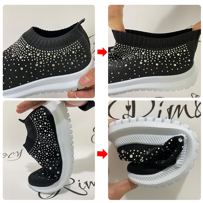 Tênis Feminino Com Strass - Tênis com Brilho